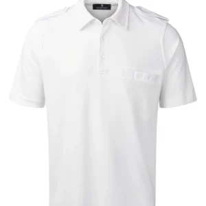 NATO Poloskjorte Frankfurt Unisex Hvit, 50227, Clipper