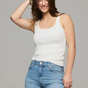 Ava Tank Top Creme