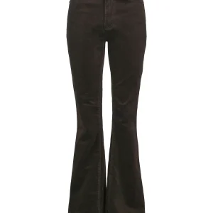 Flared cord trouser Olive