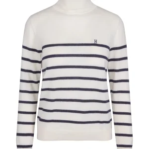 Rollneck pullover Marineblå