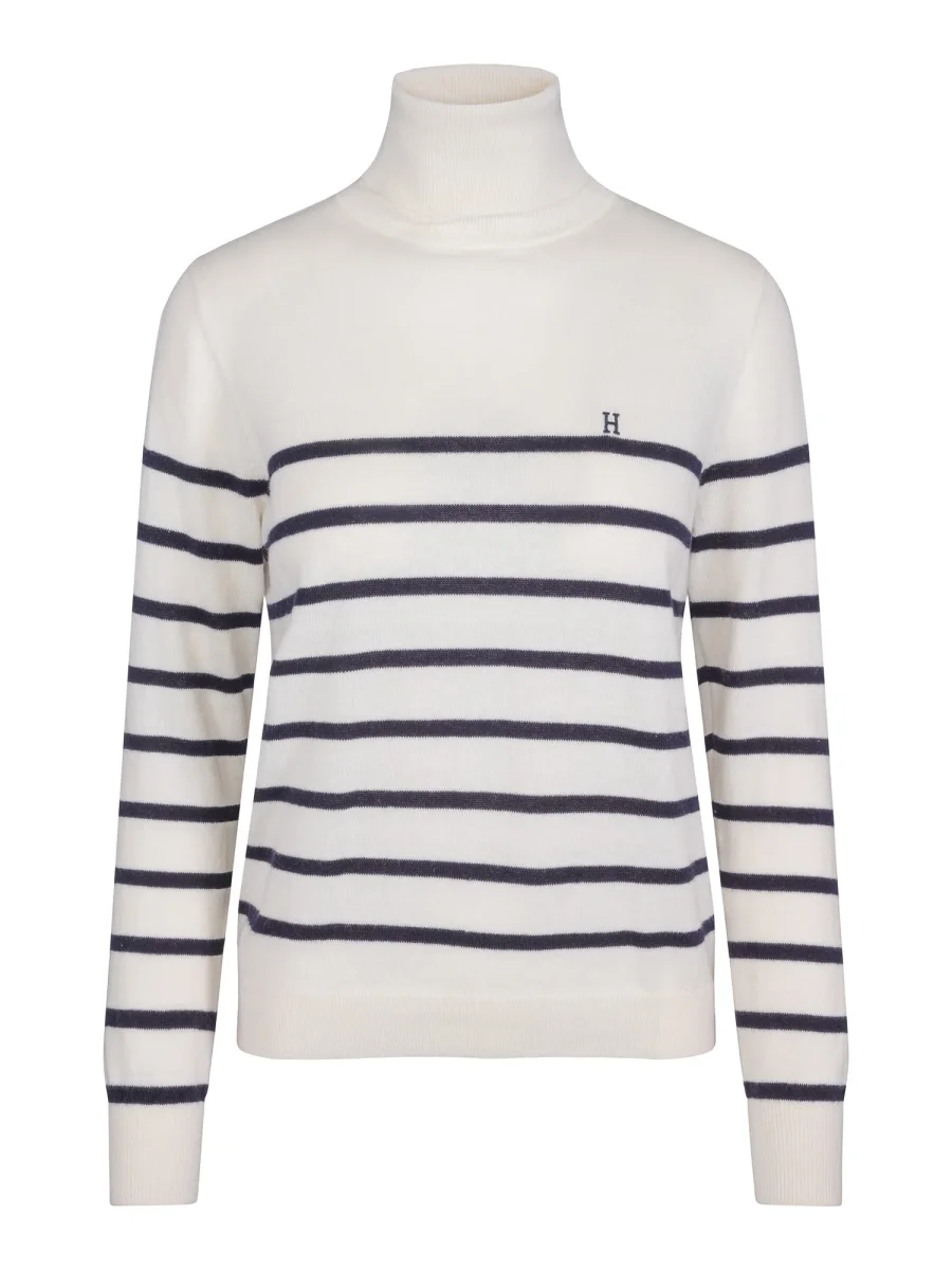 Rollneck pullover Marineblå - Image 2