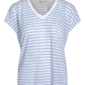 Striped top Light Blue