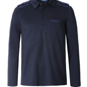 NATO Polo Skjorte Frankfurt Unisex, Lang Arm, 50228, Clipper
