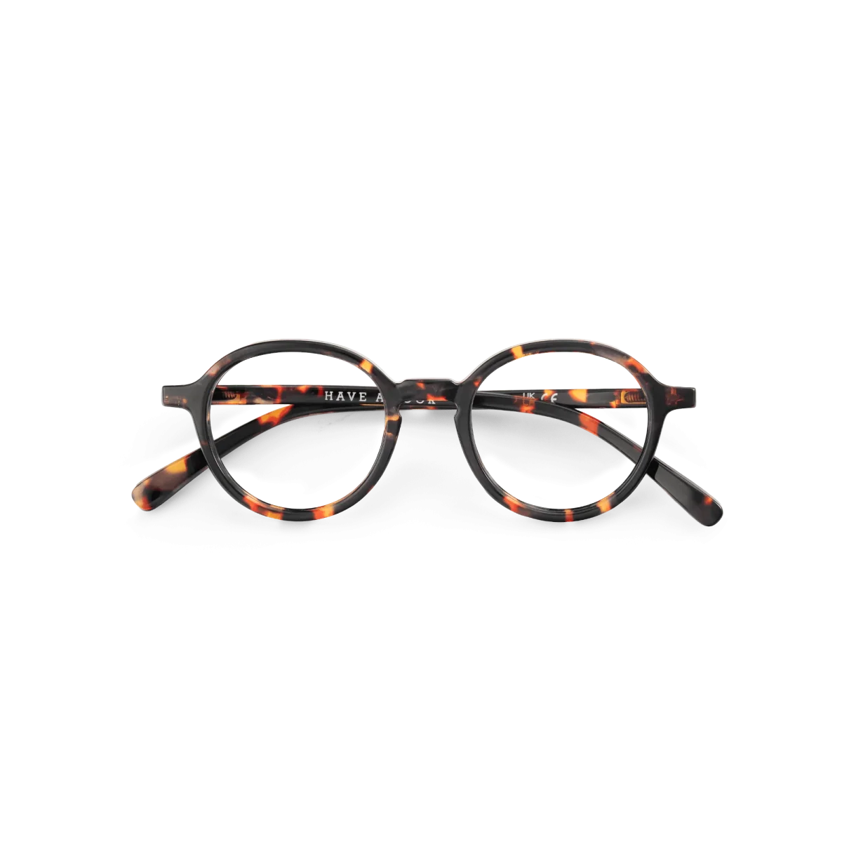 Lesebriller Circle Slim - tortoise