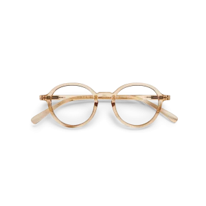 Lesebriller Circle Slim - amber