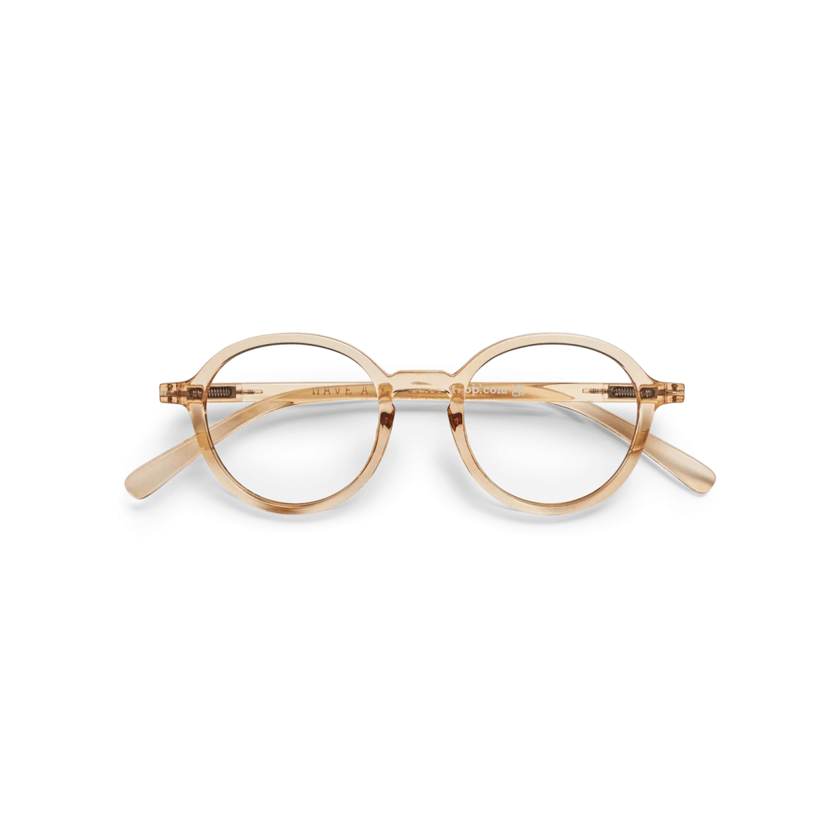 Lesebriller Circle Slim - amber - Image 2