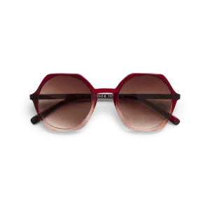 Minus-solbriller Edgy - ruby