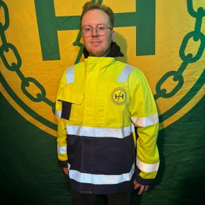 Blå Ærbeidsjakke