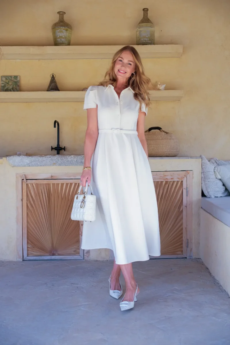 Julie Kjole Creme - Image 2