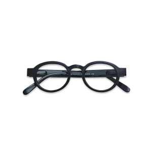 Lesebriller Circle Twist - black
